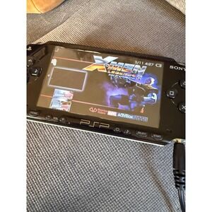 Sony PSP 1000 Handheld Console Black Original Model Video Game System Bundle